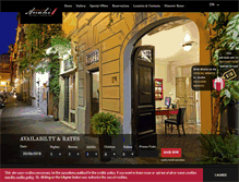 Tablet Screenshot of hotelanahi.com